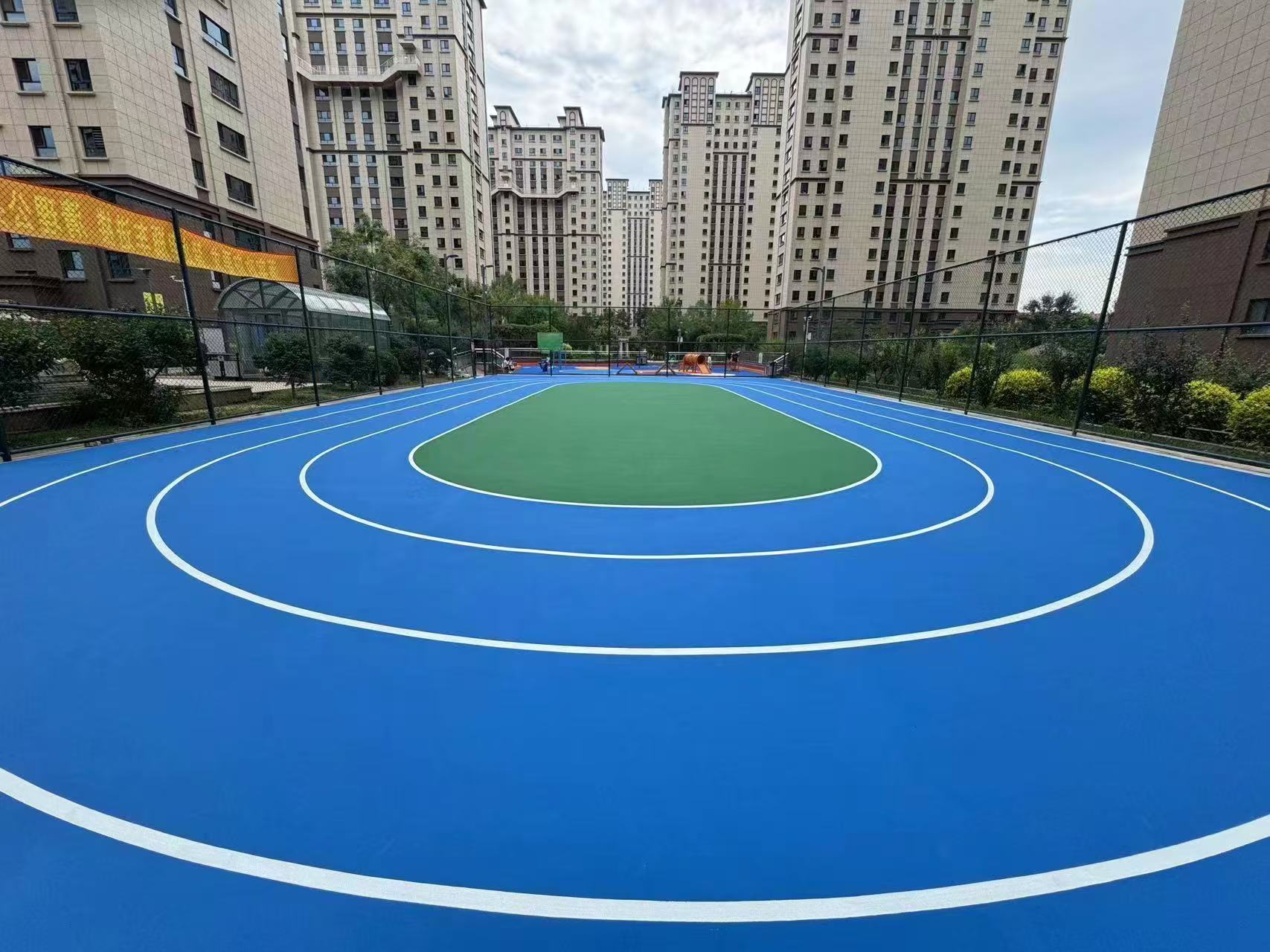 舟山市学校塑胶跑道塑胶地面 - 方案