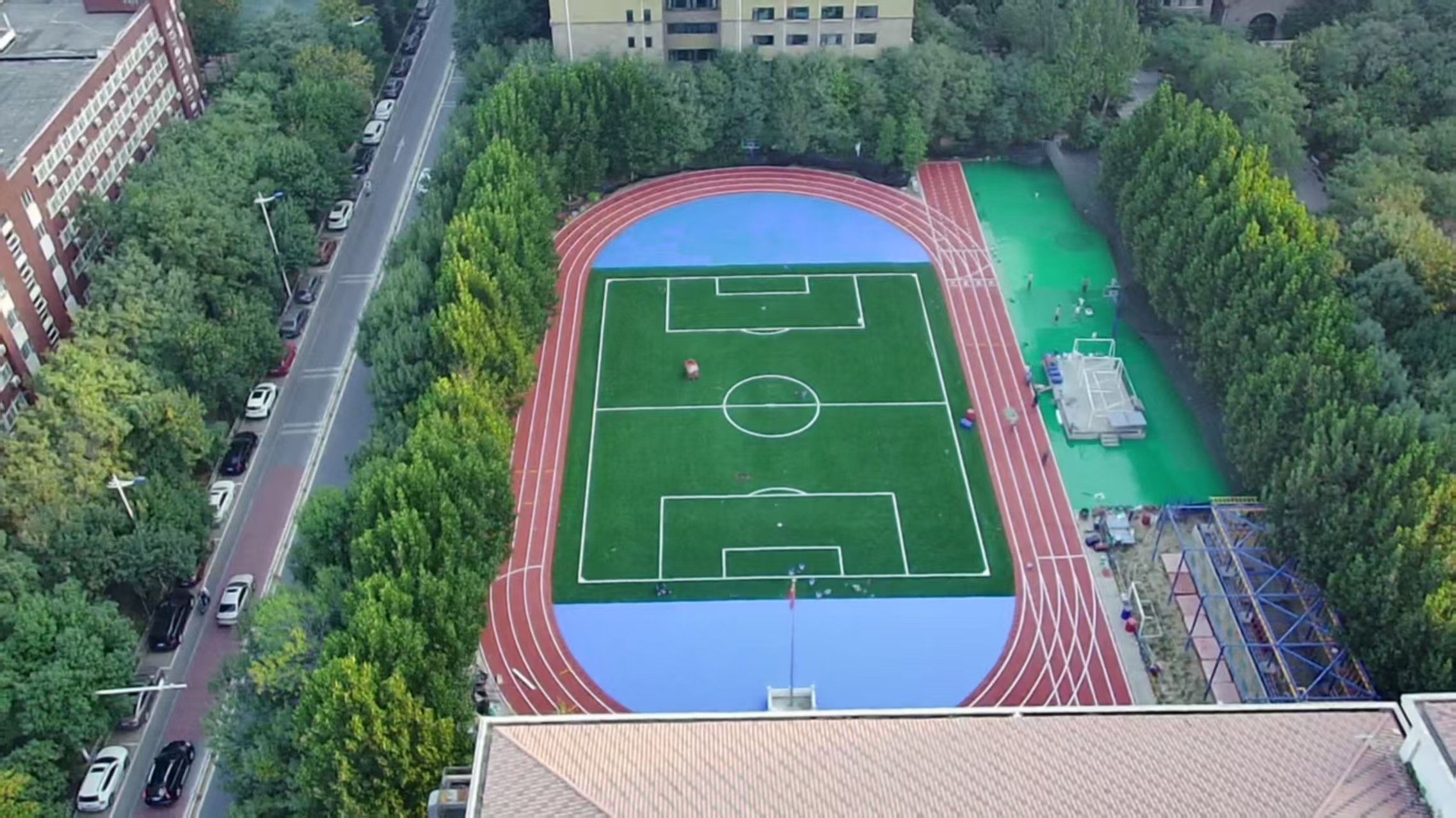 舟山市塑胶跑道施工塑胶地面 - 厂家